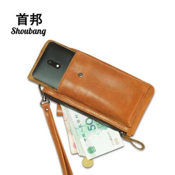 Модный женский длинный кошелек BiPtyDam, держатель для удостоверения личности, кошелек для наличных, женские сумки для телефонов из натуральной кожи, маленький клатч на молнии