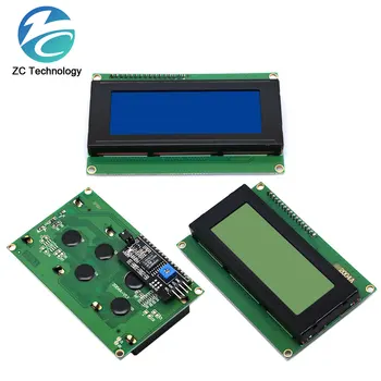 IIC/I2C/TWI 2004 серийный ЖК-модуль с сине-зеленой подсветкой для Arduino UNO R3 MEGA2560 20 X 4 LCD2004