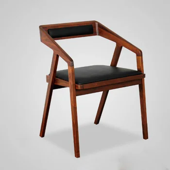 Креативный минималистичный деревянный стул Скандинавский макияж для бэк-офиса Современные стулья для столовой Современная кухонная мебель Mueblesa для взрослых