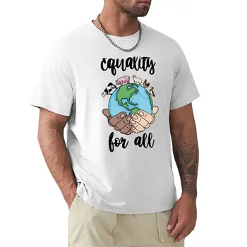 Равенство для всех футболки винтажная одежда футболки мужские большие и высокие футболки