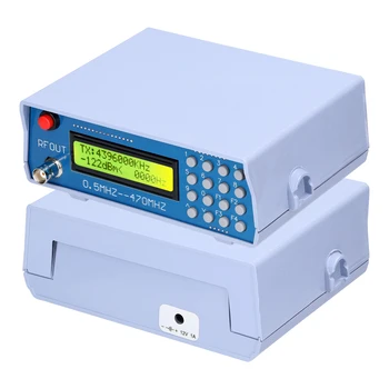 0,5 МГц-470 МГц Электрическая Мощность RF Функция Цифровой Генератор Сигналов Измеритель для FM-радио Walkie-talkie Debug CTCSS Singal Output
