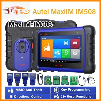 100% Оригинальный Autel MaxiIM IM508 XP400PRO инструмент автоматической диагностики OBD2 с программированием ключей 25 + сервис сброса чтения и записи IMMO ECU