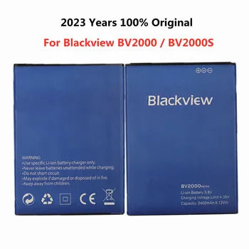 2023 Новый оригинальный аккумулятор Blackview емкостью 2400 мАч для смарт-мобильного телефона Blackview BV2000 BV2000S, оригинальные сменные батарейки