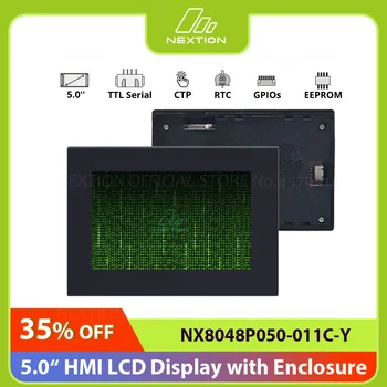 NEXTION NX8048P050-011C-Y 5,0-дюймовый Модуль Емкостного Сенсорного дисплея LCD-TFT HMI Серии Intelligent TTL Экран С Корпусом