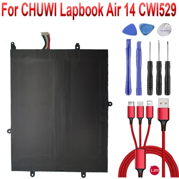 5000 мАч 32160205 P Сменный Аккумулятор Для ноутбука CHUWI Lapbook Air 14 CWI529/Air 14.1 N3450 FHD Планшетный ПК С 8-проводным разъемом