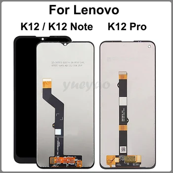 Дисплей для Lenovo K12 XT2095-4/K12 Note/K12 Pro XT2091-8 ЖК-дисплей с сенсорным экраном, Дигитайзер в сборе, запасная часть