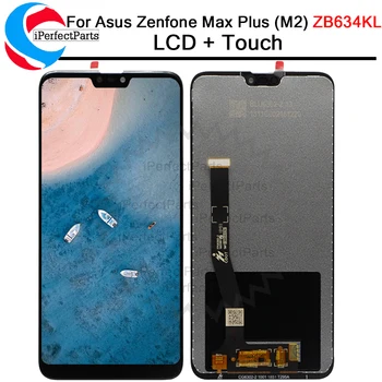 Для Asus Zenfone Max Plus (M2) ZB634KL ЖК-дисплей Сенсорная панель Экран Дигитайзер Замена tela для zb634kl max shot LCD
