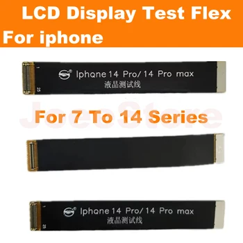 Тестовый Гибкий Кабель ЖК-дисплея Для Iphone 14 13 12 11 Pro XS Max Mini X XR 7 8 Plus 3D Сенсорный Экран Digitizer Extension Tester Flex