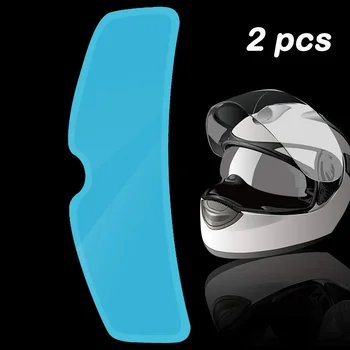 2 шт анти-туман шлем, непромокаемый пленка для мотоцикл шлем объектив противотуманная стойкие наклейки прочный нано покрытие наклейка шлем