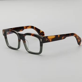 JMM Большие квадратные очки высокого качества Персонализированные модные ацетатные очки в оправе Близорукость Пресбиопия очки по рецепту