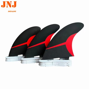 JNJ FCS II Наполовину Карбоновый Плавник Для доски для серфинга G3 С Малым подруливающим устройством
