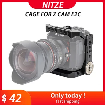 Nitze Cage для Z Cam E2C с зажимами для кабелей, совместимых с HDMI, и USB.