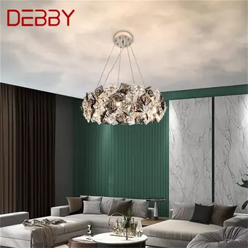 Подвесной светильник TEMAR в стиле постмодерн, роскошный Хрустальный светодиодный светильник для домашней столовой, гостиной