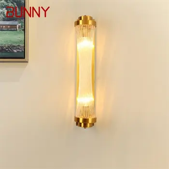 · Настенный светильник BUNNY, бра, современные светодиодные золотые лампы, Декоративный светильник для домашней спальни
