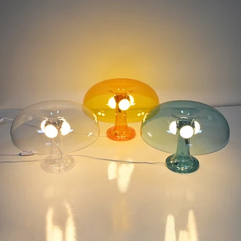 INS Кремовая лампа Wind Mushroom Прикроватная лампа для спальни Декоративная настольная лампа Датского дизайнера Atmosphere Lamp