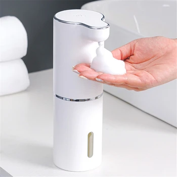 Бесконтактный автоматический дозатор мыла, настенный инфракрасный датчик, машина для жидкой пены, инструменты для дезинфекции рук, свободные руки, зарядка через USB