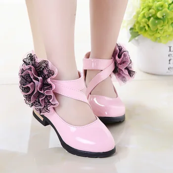 zapatos de niña, Детская обувь для девочек, Весенне-осенняя кожаная обувь, Новая Корейская обувь принцессы, Студенческая обувь для выступлений на мягкой подошве.