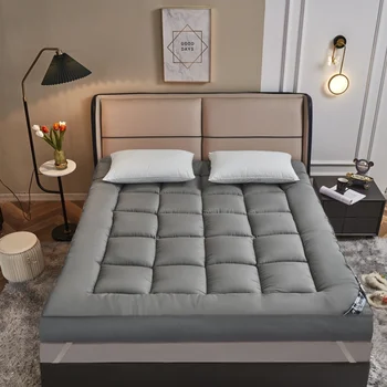 Утолщенный матрас для спальни, 10 см Мягкая подушка для пола, наматрасник для двойного сна
