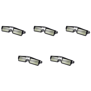 5-кратные перезаряжаемые 3D-очки с активным затвором для DLP-проектора Optoma Benq Acer Sony ALL
