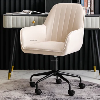 Современные тканевые офисные стулья для конференц-зала, домашний простой рабочий стол, Удобный подъем, поворотная спинка, Компьютерное игровое кресло