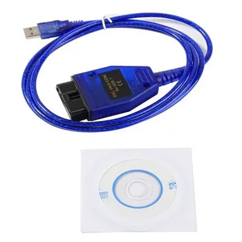 USB VAG-COM 409 OBD2 USB диагностический кабель сканер Интерфейс инструмента сканирования для VAG-KKL 409 с чипом FTDI FT232RL