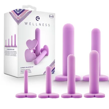 Новый набор расширителей Blush Wellness для расширения вагинального отверстия и увеличения глубины, а также для анального отверстия и увеличения глубины Секс-игрушки для пар