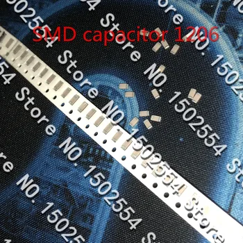 50 шт./ЛОТ керамический конденсатор SMD 1206 47PF 470J 50V NPO COG 5% Керамический конденсатор MLCC
