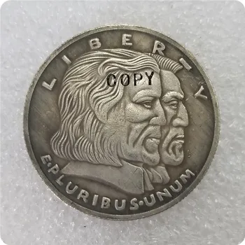 Серебряная монета-копия в полдоллара на Лонг-Айленде 1936 года памятные монеты-реплики монет, медали, монеты для коллекционирования