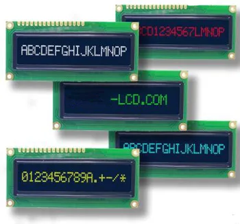 16PIN Белый/Желтый /Зеленый /Синий Символ 1601A-OLED-экран WS0010 Контроллер Параллельный /SPI Интерфейс 3.3 V 5V
