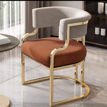 Роскошные Барные стулья, обеденные стулья с акцентом, Дизайнерские Обеденные стулья для ресторана на открытом воздухе, Современная Эргономичная Мебель для шезлонгов