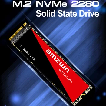 AMZWN M2 SSD NVMe 250gb 500gb 1tb 2tb SSD M.2 2280 PCIe SSD Внутренний Твердотельный Накопитель для Ноутбука Настольный Твердотельный Диск