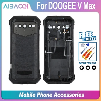 AiBaoQi, Новая Оригинальная Задняя крышка батарейного отсека с кабелем для снятия отпечатков пальцев для мобильного телефона DOOGEE V Max