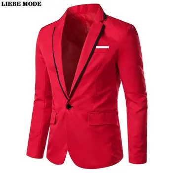 Роскошное мужское платье, пиджак Желтого, розового, красного цвета, выпускной, свадебный блейзер, мужская Классическая официальная деловая форма, рабочий костюм, пальто