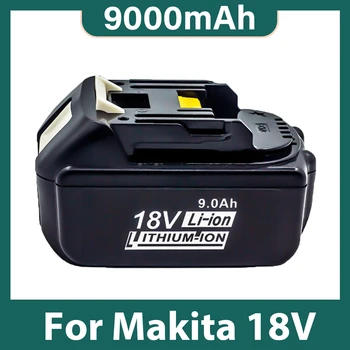 Новейший Модернизированный Аккумулятор емкостью 9,0 Ач для Электроинструмента Makita 18V BL1860 BL1850 BL1840 Аккумулятор для Замены литий ионного аккумулятора makita 18v