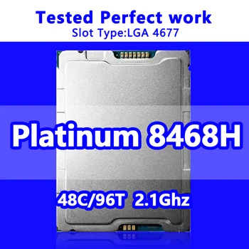 Процессор Xeon Platinum 8468H 48C/96T 105M кэш 2,10 ГГц процессор SRM7S FCLGA4677 для серверной материнской платы C741 чипсет WS W790E-SAGE