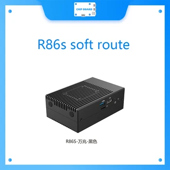 R86s soft route multi port Intel Mini host n5105 8gb / 16gb 10 Гигабитный оптоволоконный порт 2.5G
