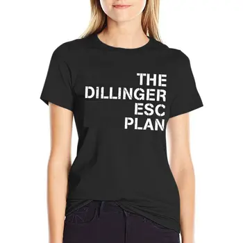 Футболка Dillinger Escape Plan, короткая футболка, женская одежда
