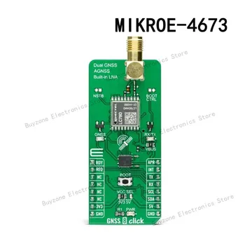 MIKROE-4673 Инструменты разработки GNSS/GPS GNSS 8 кликов