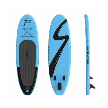 Надувная доска для серфинга с падающим стежком, нескользящие доски для серфинга из ПВХ EVA SUPs