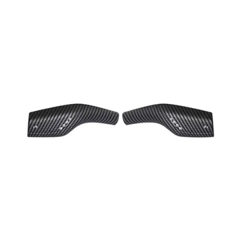 Защитный кожух рулевого колеса автомобиля для Tesla Model 3 Y Декор ручки переключения передач автомобильной колонки (матовый)