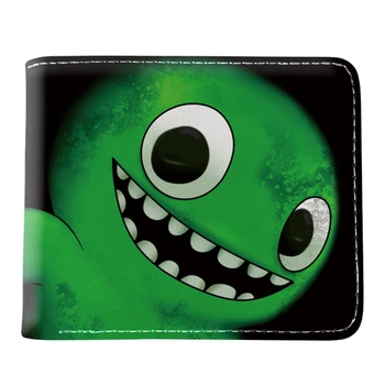 Новый мультяшный кошелек с красивым цветным принтом, короткий кошелек с карманом для монет для студентов