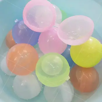 5ШТ Многоразовых игр для вечеринки у бассейна с водными боями Детские игрушки Абсорбирующий мяч Водяная бомба Водяные шары Брызговики