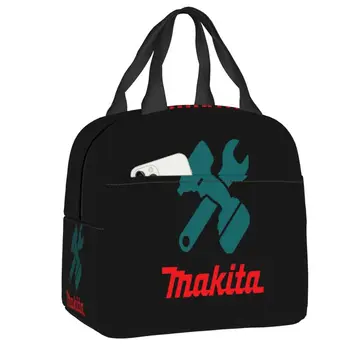 Инструменты Makitas Изолированная сумка для ланча для пикника на открытом воздухе Портативный кулер Термальный ланч-бокс Женские Детские сумки-тоут