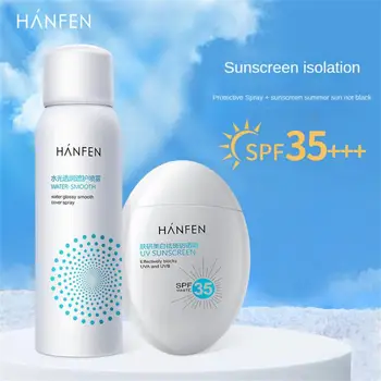 1 ~ 5ШТ Солнцезащитный крем HANFEN 60 г Солнцезащитный крем для лица и тела Отбеливающий Солнцезащитный Крем Солнцезащитный Крем Для защиты кожи от Солнца