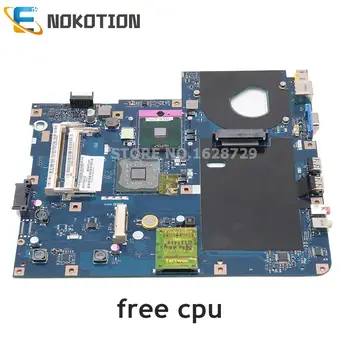 NOKOTION MBPGV02001 MBN5402001 Для Acer aspire E525 E725 5732 Материнская Плата Ноутбука KAWF0 LA-4851P GL40 DDR2 бесплатный процессор