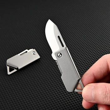 Новый Формовочный нож из нержавеющей стали с лезвием D2, Походный нож для самообороны, Аварийный Нож для выживания, Складной портативный нож для ключей