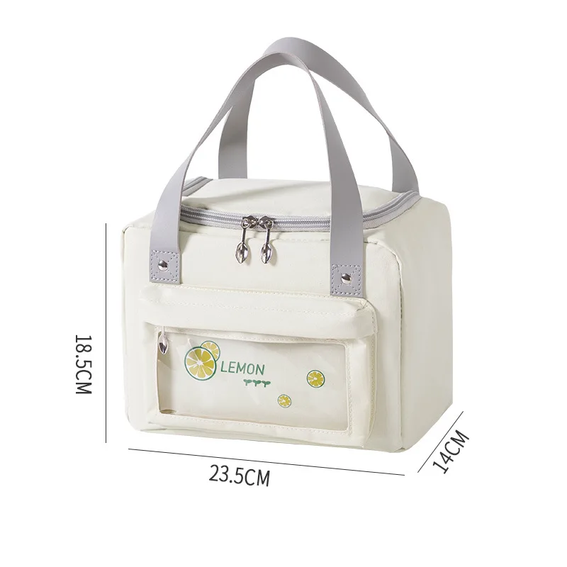 Водонепроницаемые изолированные сумки-ланч-боксы Женские детские термосумки-бенто-охладители для пикника на открытом воздухе Контейнер для хранения продуктов