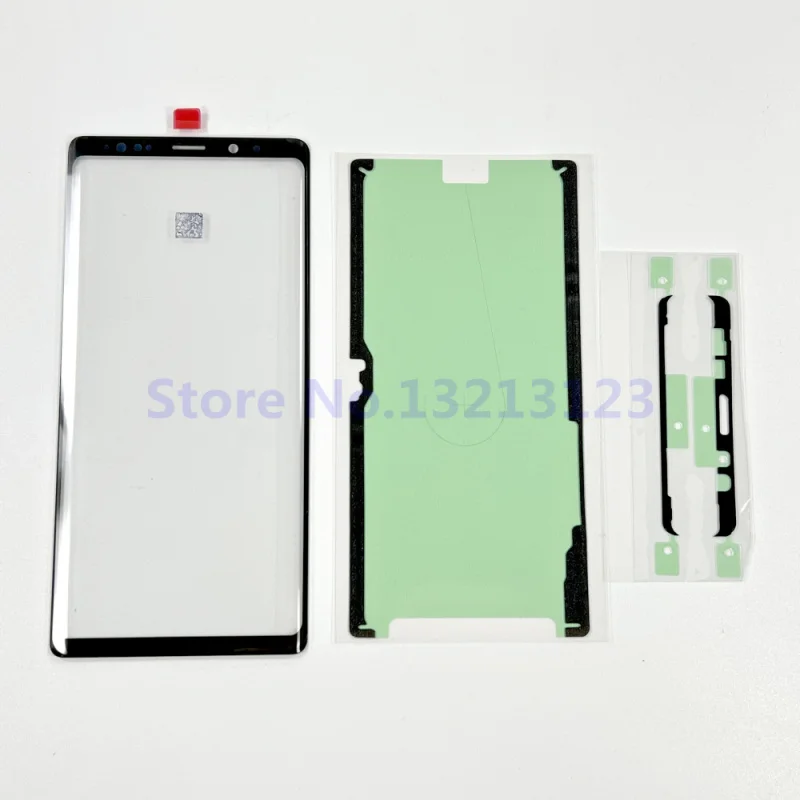 Полный корпус Задняя крышка Стеклянная Средняя рамка для Samsung Galaxy Note 9 N960 N960F Комплектные детали