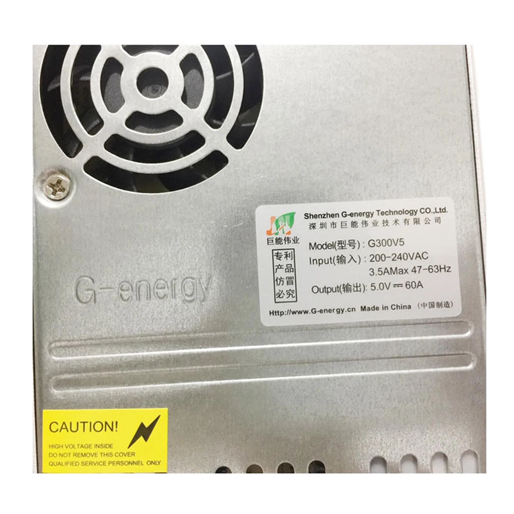 Лучшая цена G-Energy 5V 60A Источник Питания Светодиодного Экрана G300V5