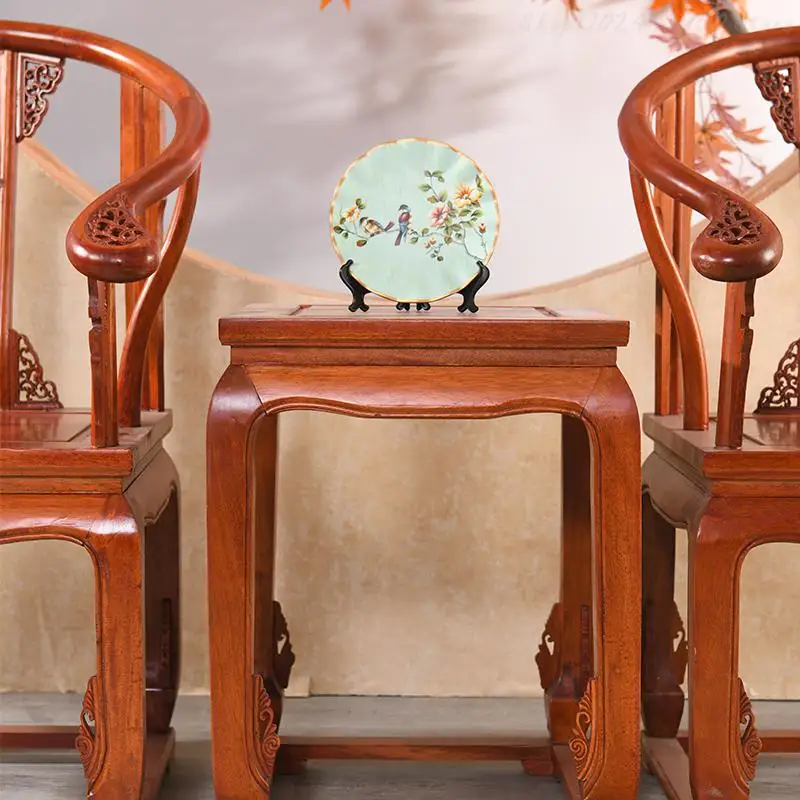 Дворцовый стул из трех предметов, стул с кольцами, мастер-стул, Китайская имитация классического цельного дерева, Африканский Ананасовый стул для гостиной